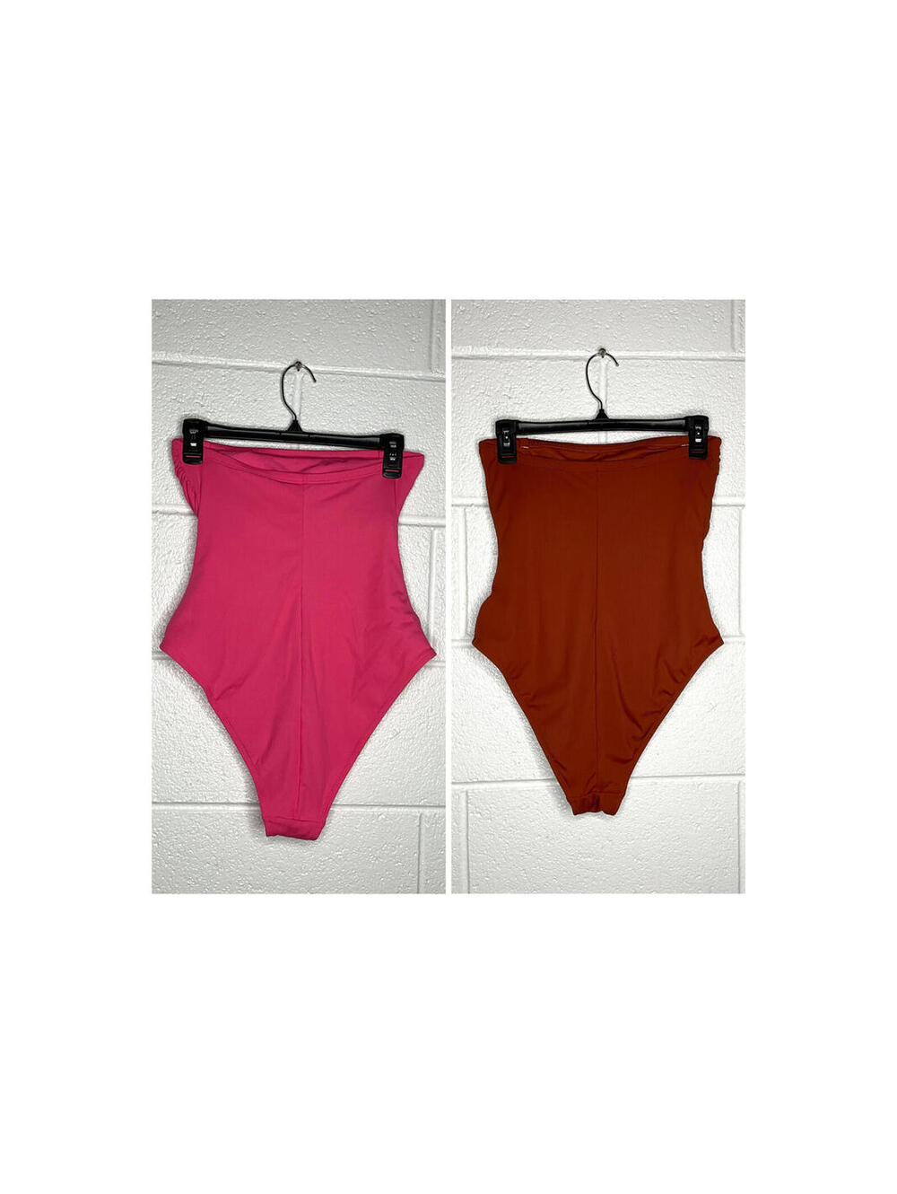 < Two Piece Strapless One Piece Swimsuit Bundle Size Medium > - Picture 3 of 8